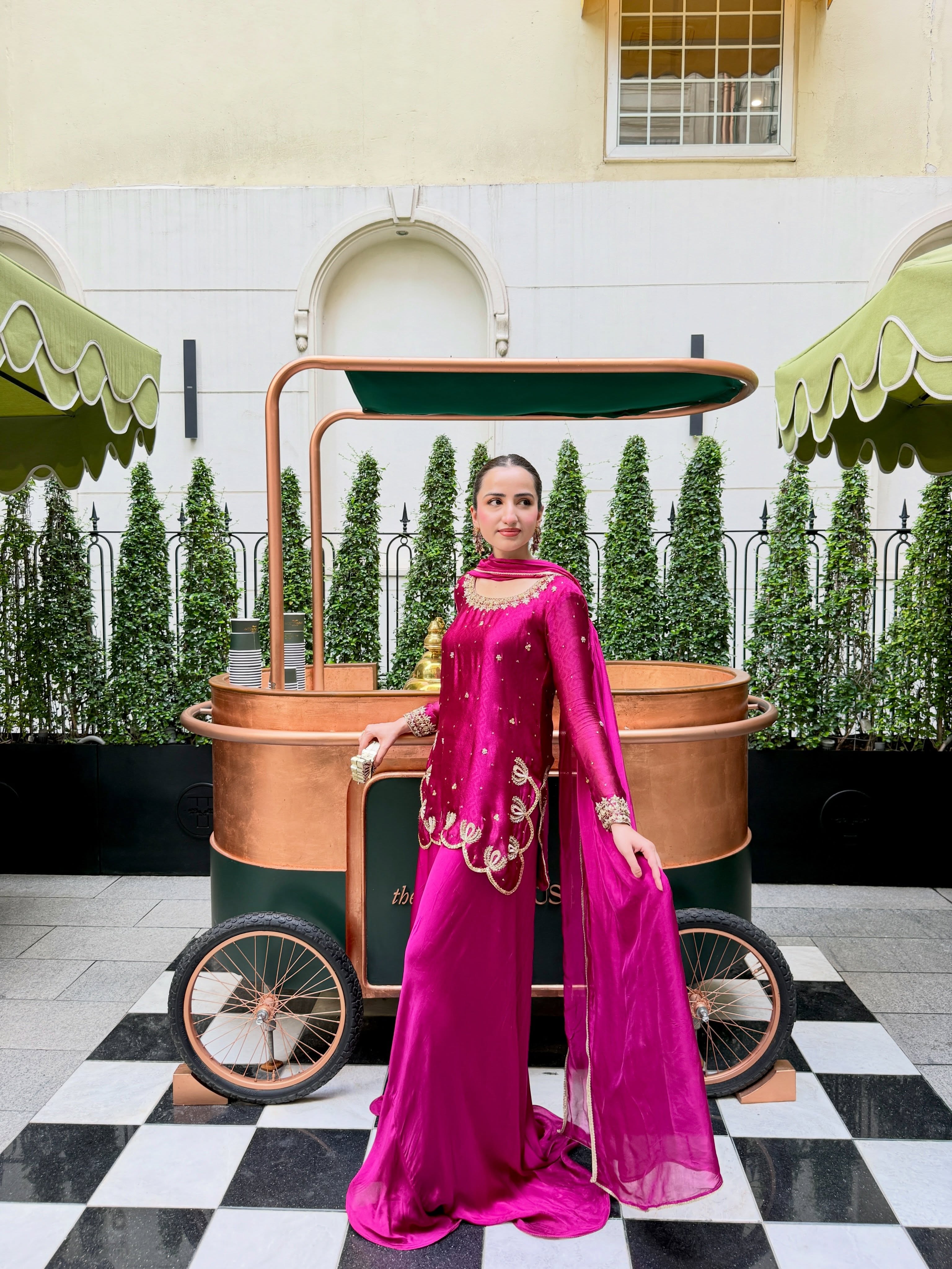 ZAREEN RICH MAGENTA