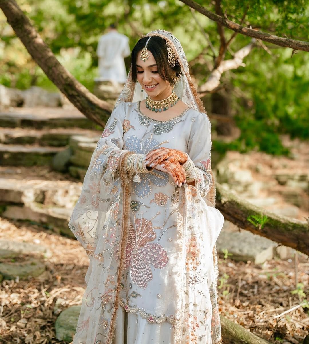 Timeless Nikah Bridal Dress – Pakistani Handmade Elegance